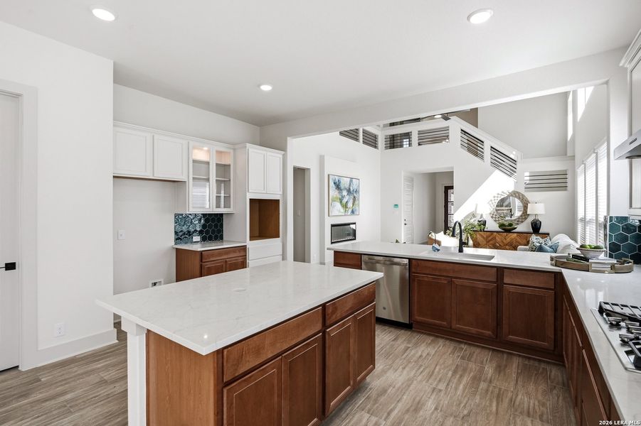 Furnished interior view inside a new home in Buffalo Crossing, Cibolo (Image 19).