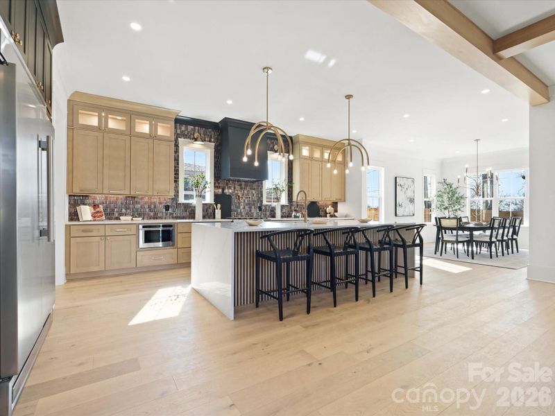 Furnished interior view inside a new home in , Charlotte (Image 15).