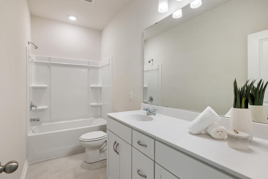 Furnished interior view inside a new home in The Oaks, Goose Creek (Image 5).
