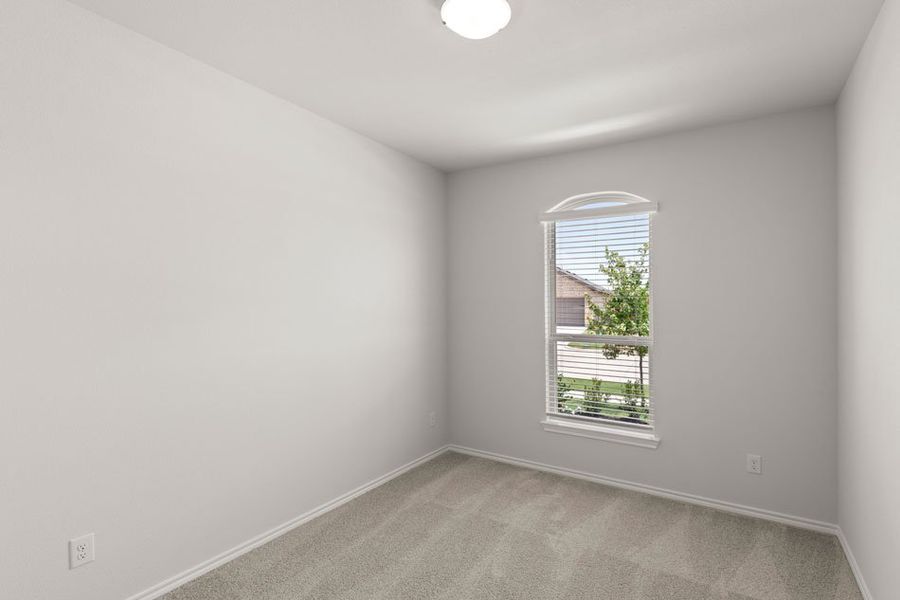 Representative exterior photo of a completed home built from the Hickory by Impression Homes in Northspur, Terrell, TX (Image 14). Representative exterior photo of a completed home built from the Hickory by Impression Homes in Northspur, Terrell, TX (Image 14).