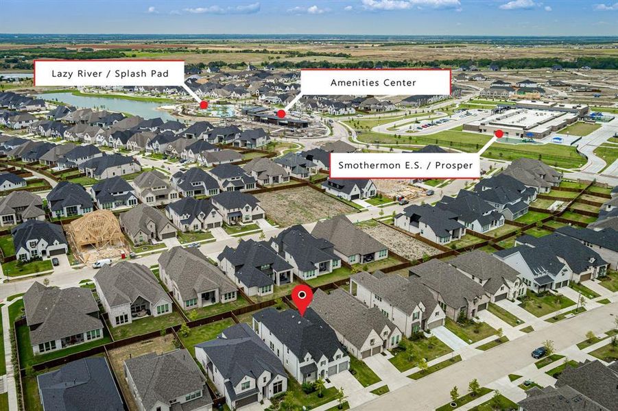 Literally a very short walk to the on-site elementary school, amenity center and Incredible Lazy River Areas Literally a very short walk to the on-site elementary school, amenity center and Incredible Lazy River Areas