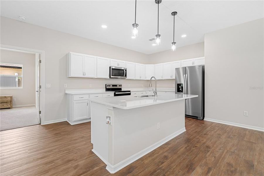 Furnished interior view inside a new home in , Citrus Springs (Image 16).