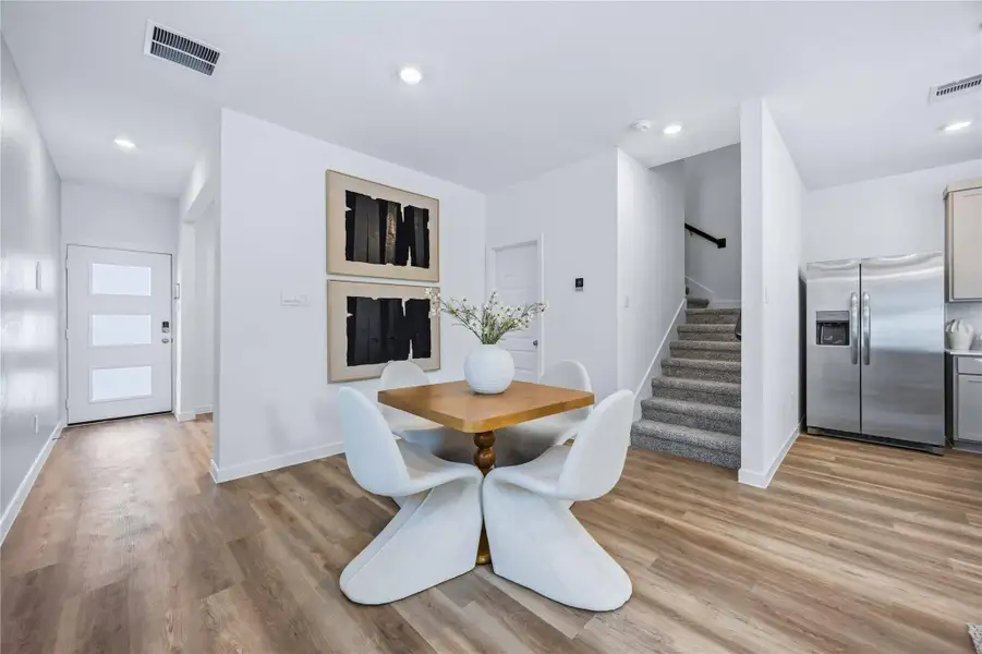Furnished interior view inside a new home in Pinehaven, Houston (Image 4).