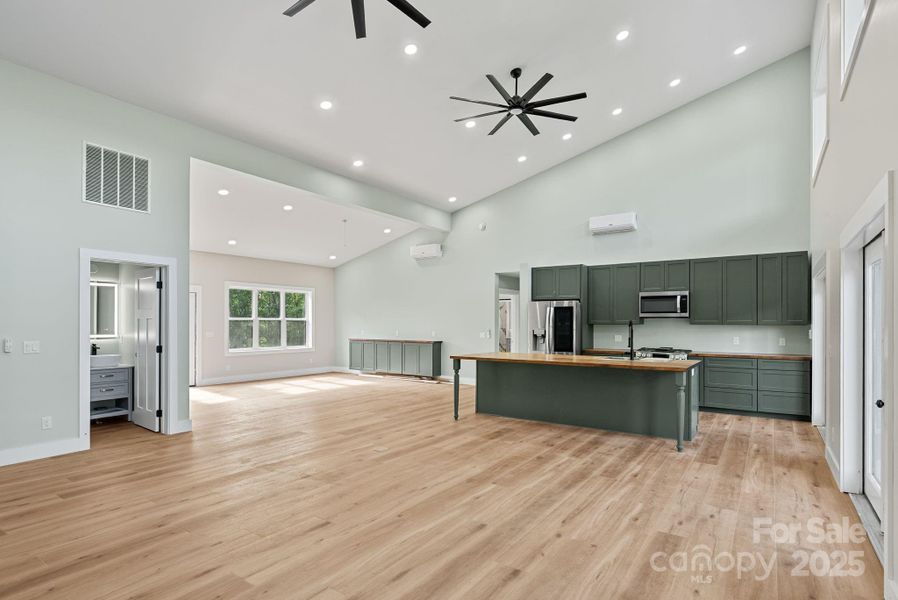 Plenty of room for living and dining