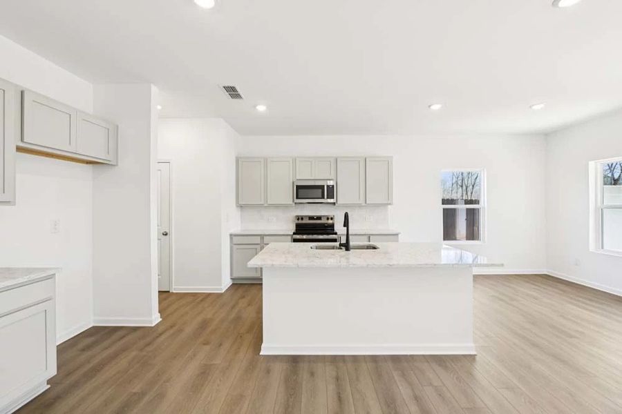 Kitchen featuring Artisan Collection Finishes