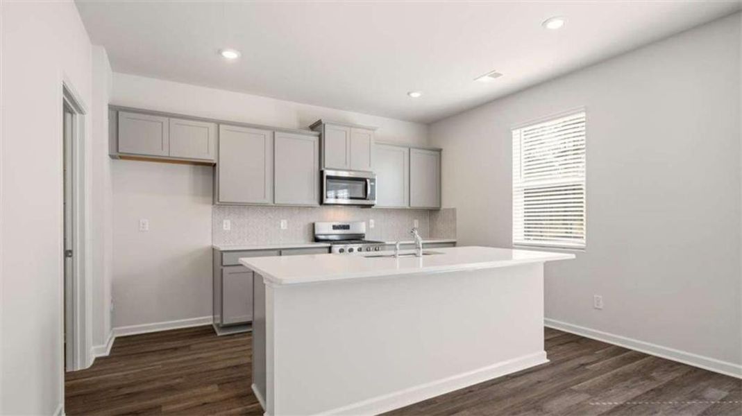 Furnished interior view inside a new home in , Locust Grove (Image 5).
