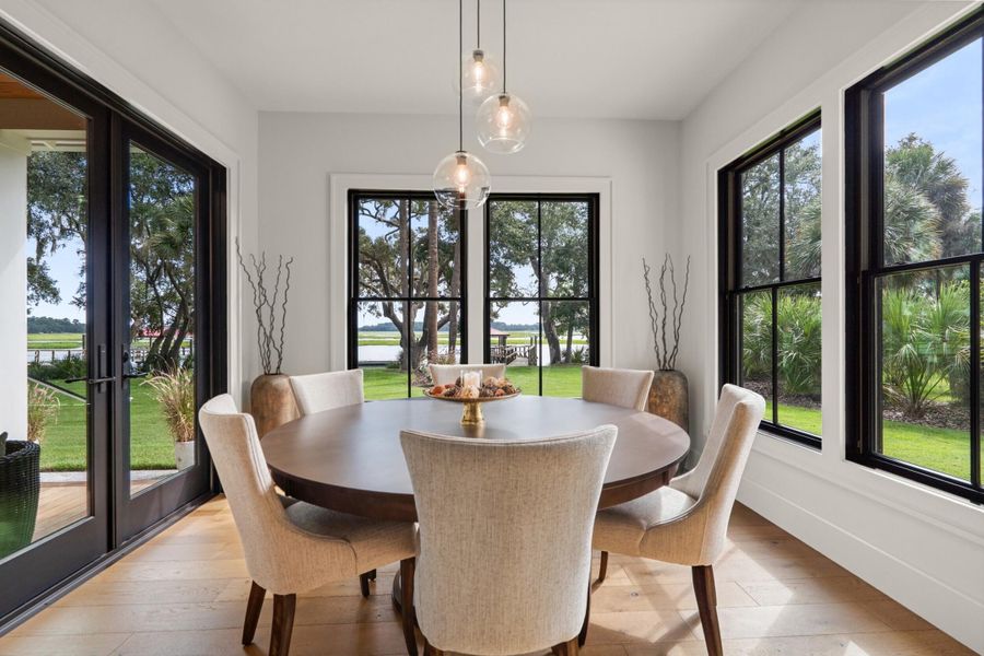 Furnished interior view inside a new home in , Beaufort (Image 7).