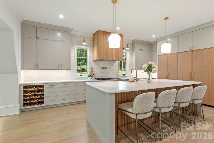 Furnished interior view inside a new home in , Charlotte (Image 10).