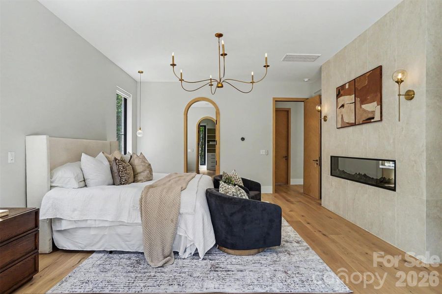Furnished interior view inside a new home in , Mint Hill (Image 6). Furnished interior view inside a new home in , Mint Hill (Image 6).