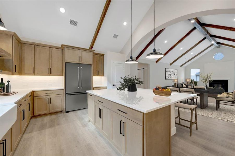 Furnished interior view inside a new home in Elevon, Lavon (Image 8).