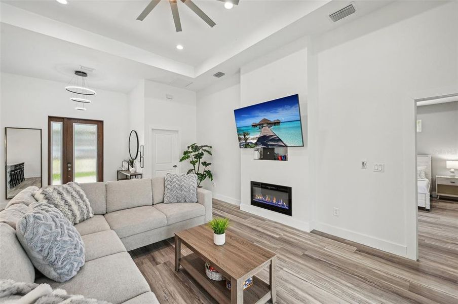 Furnished interior view inside a new home in , North Port (Image 34). Furnished interior view inside a new home in , North Port (Image 34).