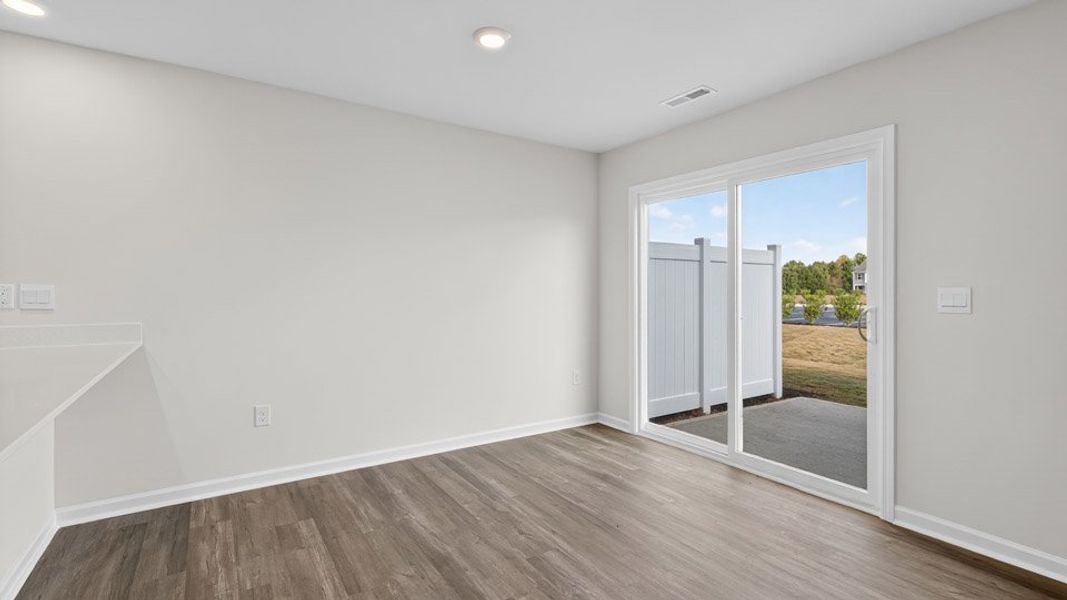 Spacious, unfurnished interior of a new home in The Townes at Honeycutt Oaks, Angier (Image 14).