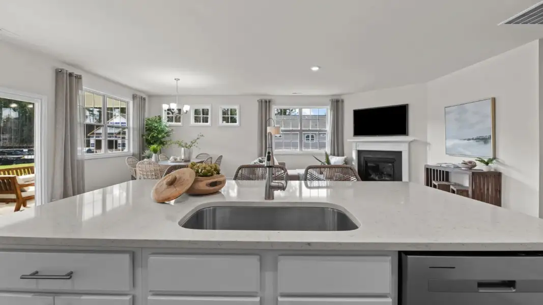 Furnished interior view inside a new home in Chambray, New Bern (Image 8).