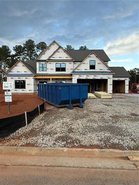 In-progress construction of a new home in Spring Creek, Monroe, GA (Image 3).