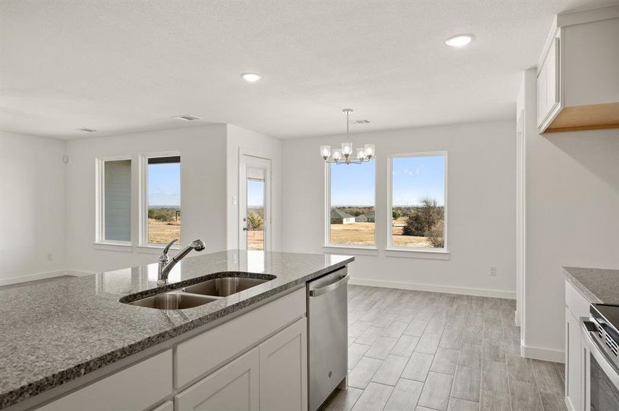 Furnished interior view inside a new home in Gatlin Ranch, Springtown (Image 9).