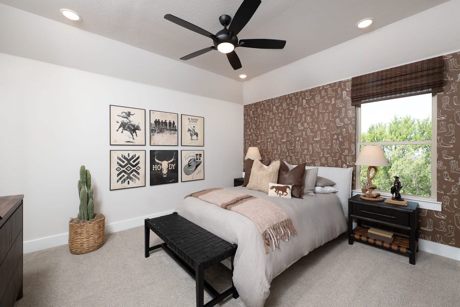 Representative furnished interior of a home built from the Evelyn by Tri Pointe Homes in The Meadows, Denton (Image 15). Representative furnished interior of a home built from the Evelyn by Tri Pointe Homes in The Meadows, Denton (Image 15).