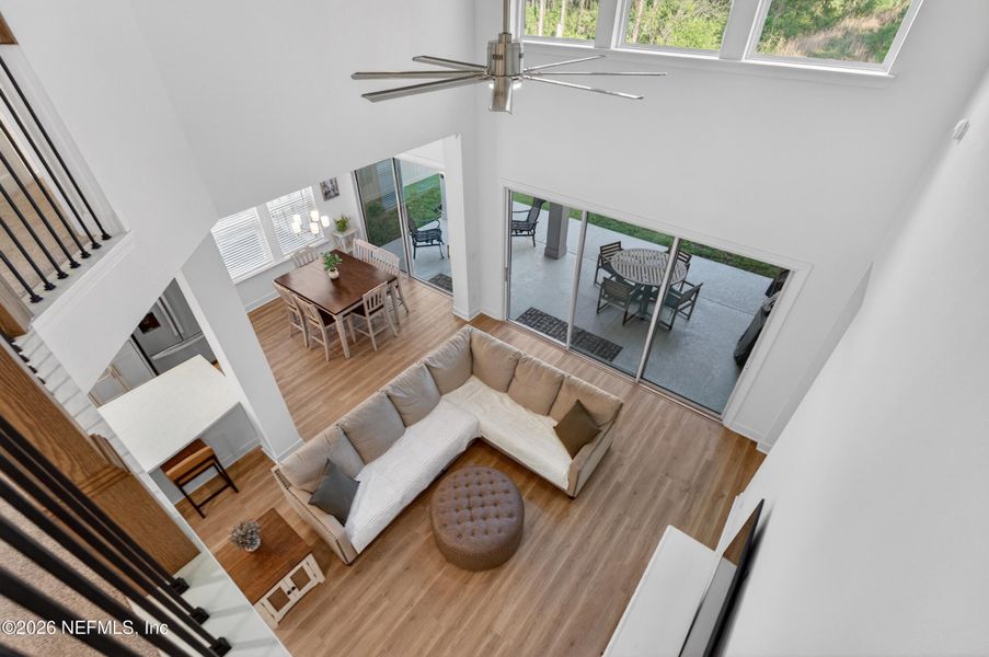 Furnished interior view inside a new home in , St. Johns (Image 54).