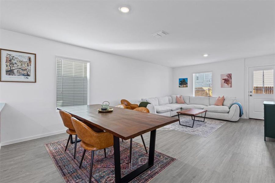 Furnished interior view inside a new home in , Princeton (Image 6).