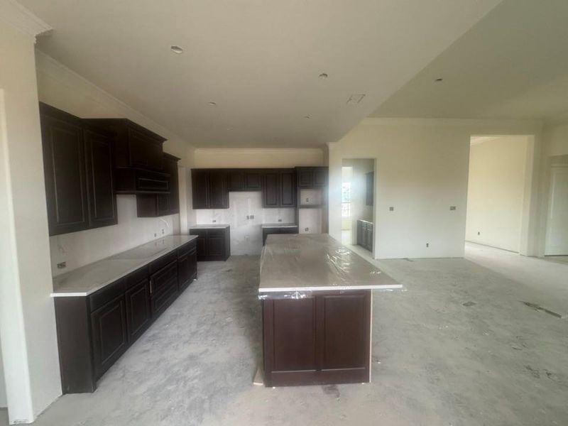 In-progress construction of a new home in Creekview Addition, Van Alstyne, TX (Image 20).