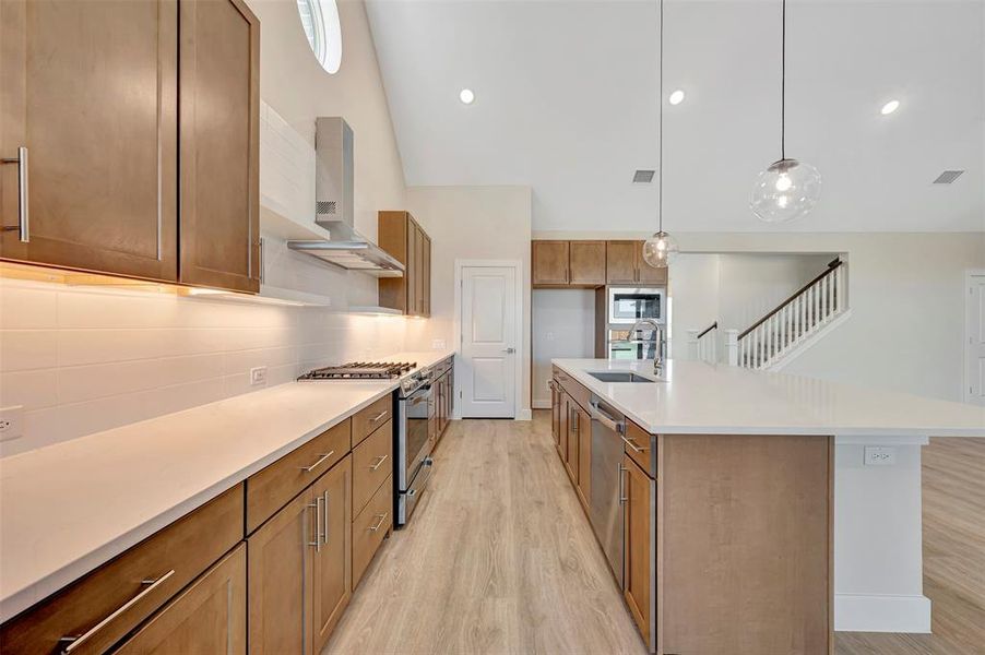 Furnished interior view inside a new home in Timberbrook, Justin (Image 9).