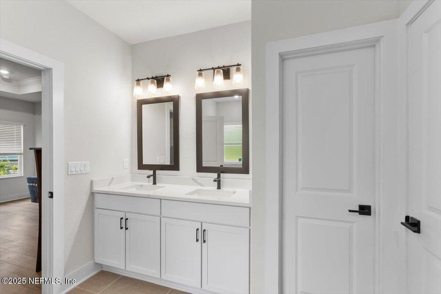 Furnished interior view inside a new home in , Hilliard (Image 12).