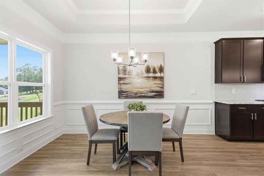 Furnished interior view inside a new home in Tuscany Hills, Douglasville (Image 16).