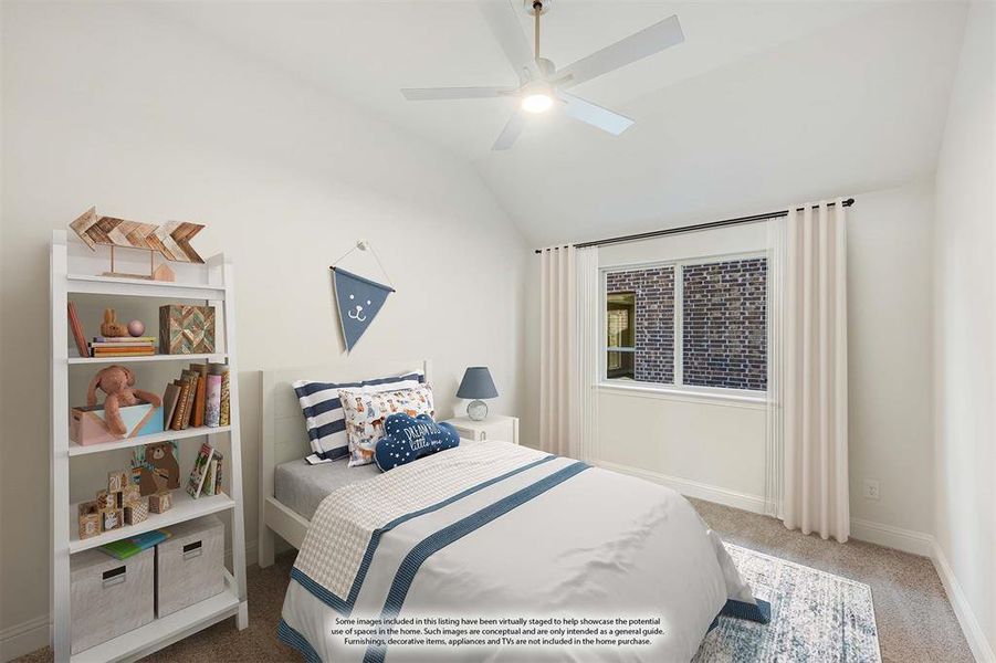 Furnished interior view inside a new home in Star Ranch, Godley (Image 14).