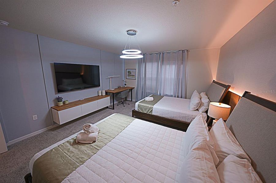 Furnished interior view inside a new home in , Clermont (Image 37).