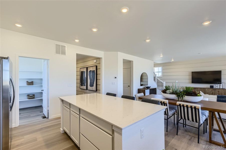 Furnished interior view inside a new home in , Watkins (Image 10).