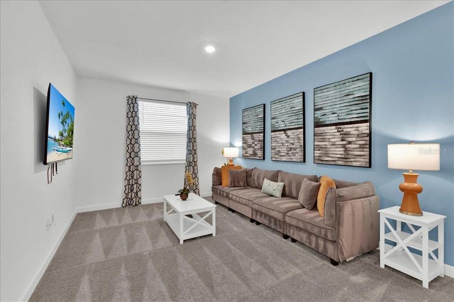 Furnished interior view inside a new home in , Davenport (Image 16).