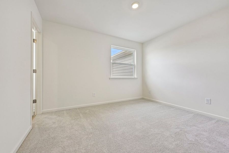 Spacious, unfurnished interior of a new home in Brooks Mill - Edge Series, Durham (Image 11). Spacious, unfurnished interior of a new home in Brooks Mill - Edge Series, Durham (Image 11).