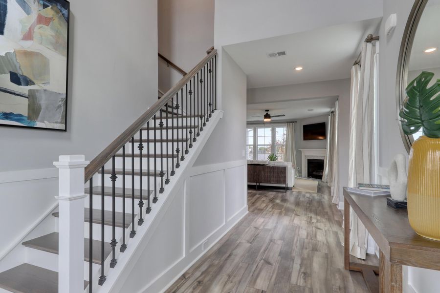 Furnished interior view inside a new home in , Summerville (Image 35).