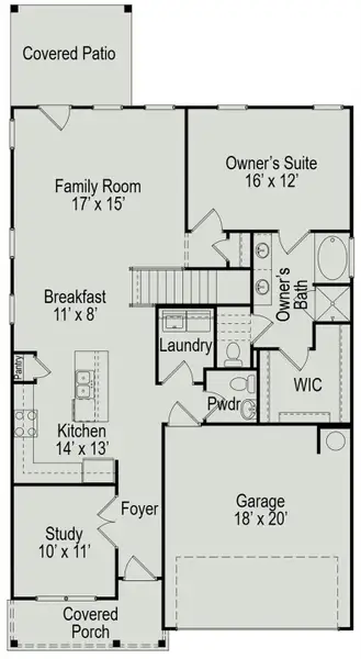2D floor plan layout of this home in Fulshear Lakes, Fulshear, TX (Image 2). 2D floor plan layout of this home in Fulshear Lakes, Fulshear, TX (Image 2).