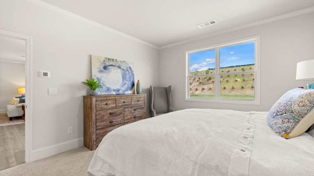 Furnished interior view inside a new home in Hamptons at Riverwood North, Dallas (Image 5).