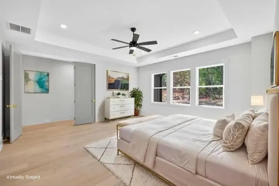 Furnished interior view inside a new home in The Manors, Jefferson (Image 27).