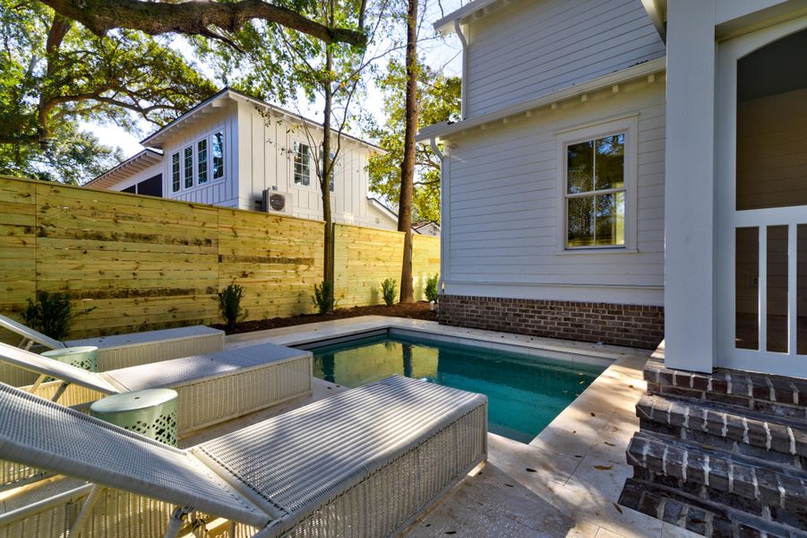 Exterior details and patio area of a home in , Mount Pleasant (Image 26).
