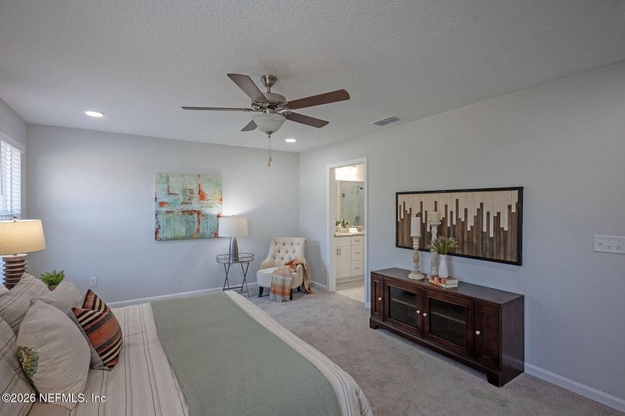 Furnished interior view inside a new home in , Jacksonville (Image 20).