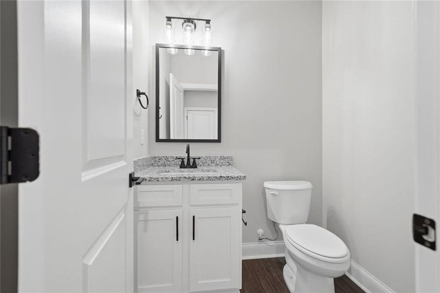 Furnished interior view inside a new home in , Dawsonville (Image 21).