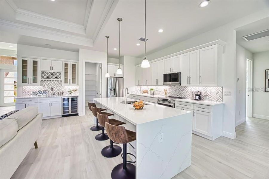 Furnished interior view inside a new home in , Punta Gorda (Image 8).
