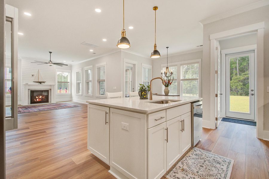 Furnished interior view inside a new home in Pamlico Terrace, Awendaw (Image 17).
