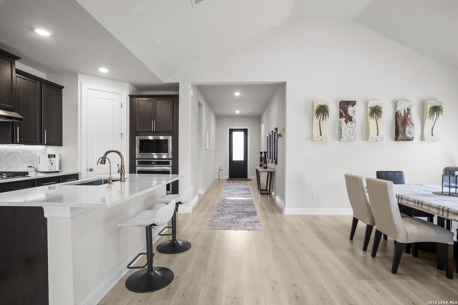 Furnished interior view inside a new home in , San Marcos (Image 34).