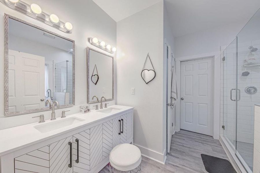 Furnished interior view inside a new home in , Douglasville (Image 11).