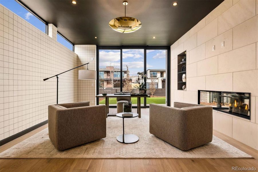 Furnished interior view inside a new home in , Denver (Image 25).