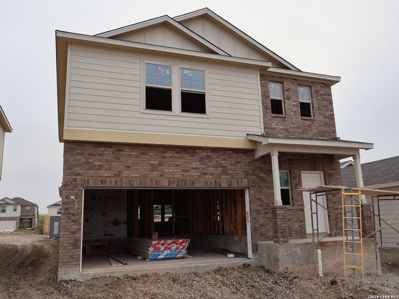 In-progress construction of a new home in Paloma Park, Converse, TX (Image 45).