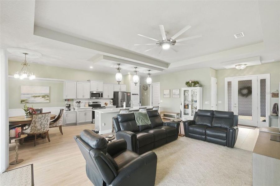Furnished interior view inside a new home in , Deland (Image 17).