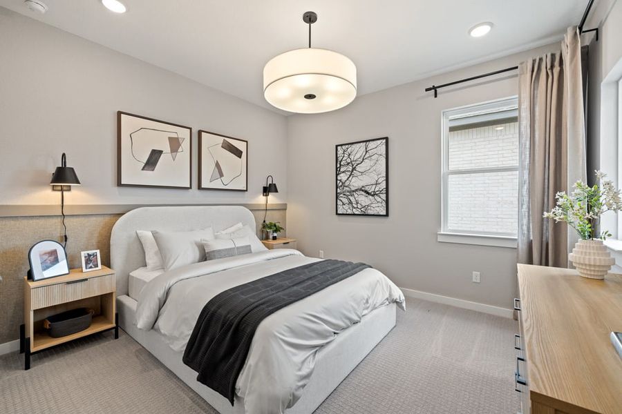 Furnished interior view inside a new home in Arbor Collection At Park Central, Georgetown (Image 32). Furnished interior view inside a new home in Arbor Collection At Park Central, Georgetown (Image 32).