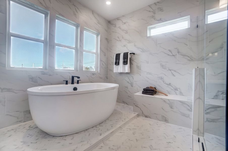 Representative furnished interior of a home built from the Lexington II by Caruso Homes in Rolling Meadows, Mooresville (Image 50).