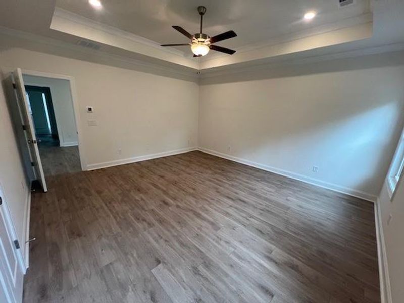 Spacious, unfurnished interior of a new home in Palisades Single Family, Cumming (Image 23). Spacious, unfurnished interior of a new home in Palisades Single Family, Cumming (Image 23).