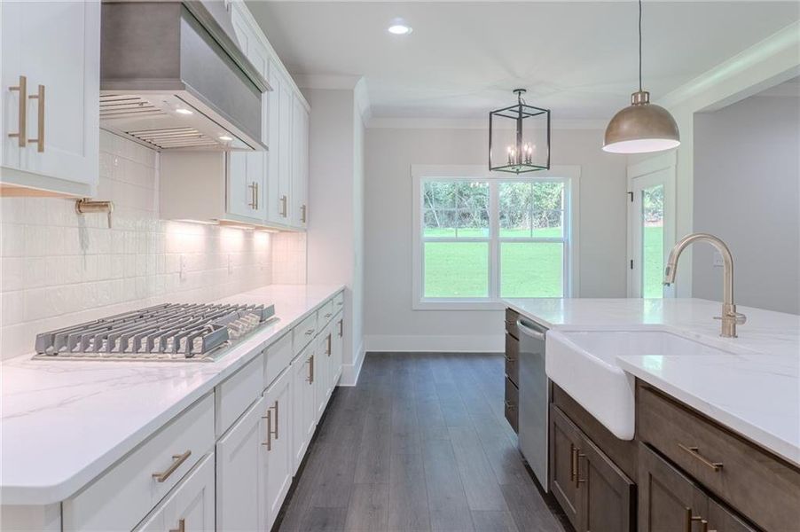 Furnished interior view inside a new home in Grove Park, Covington (Image 12).