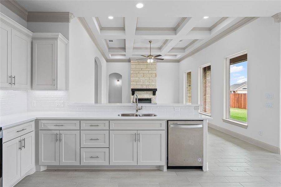 Furnished interior view inside a new home in , Springtown (Image 7).